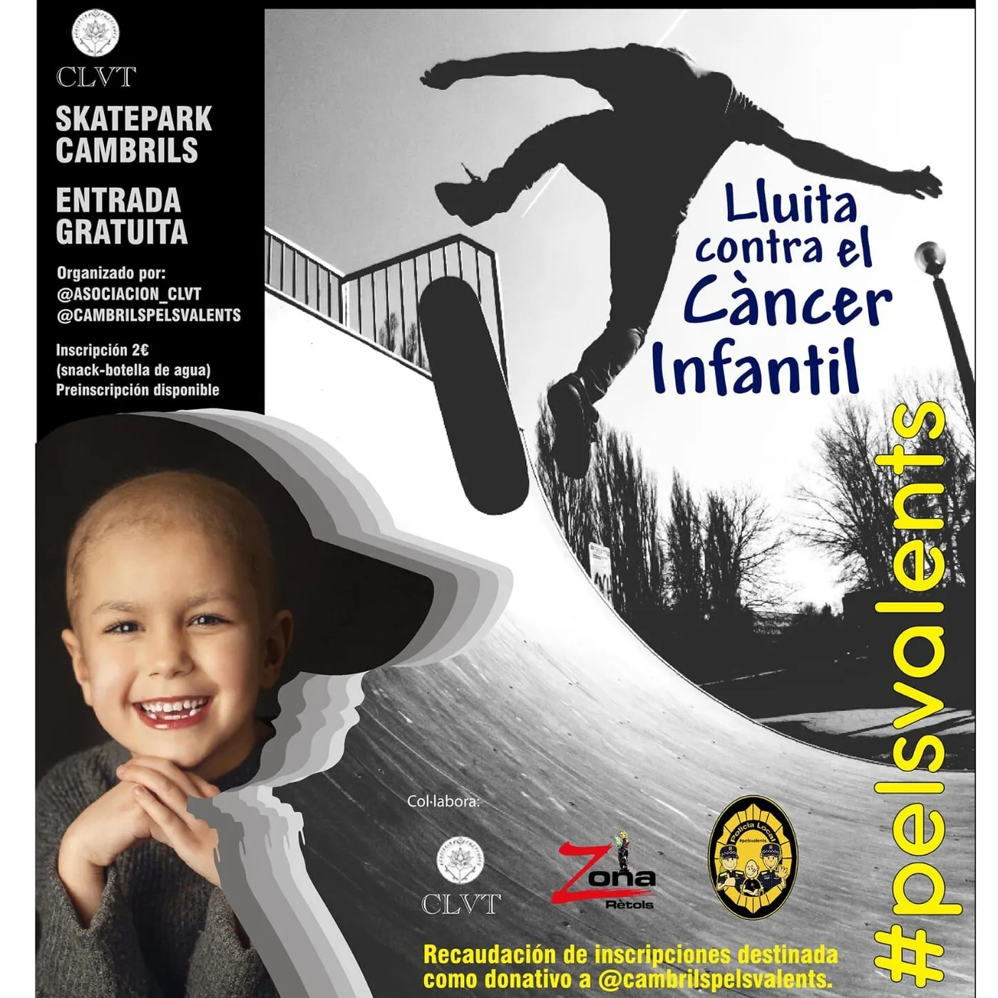 Cambrils viurà una competició solidària d’skaters i scooters a favor del càncer infantil