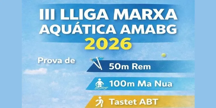 La III Lliga Marxa Aquàtica BG començarà el diumenge 22 de març a la platja de la Palliseta de Roda de Berà