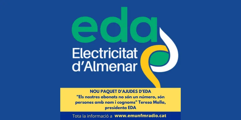 "Els nostres abonats no són un número, són persones amb nom i cognoms" Teresa Malla, presidenta d'EDA, la companyia elèctrica municipal d'Almenar