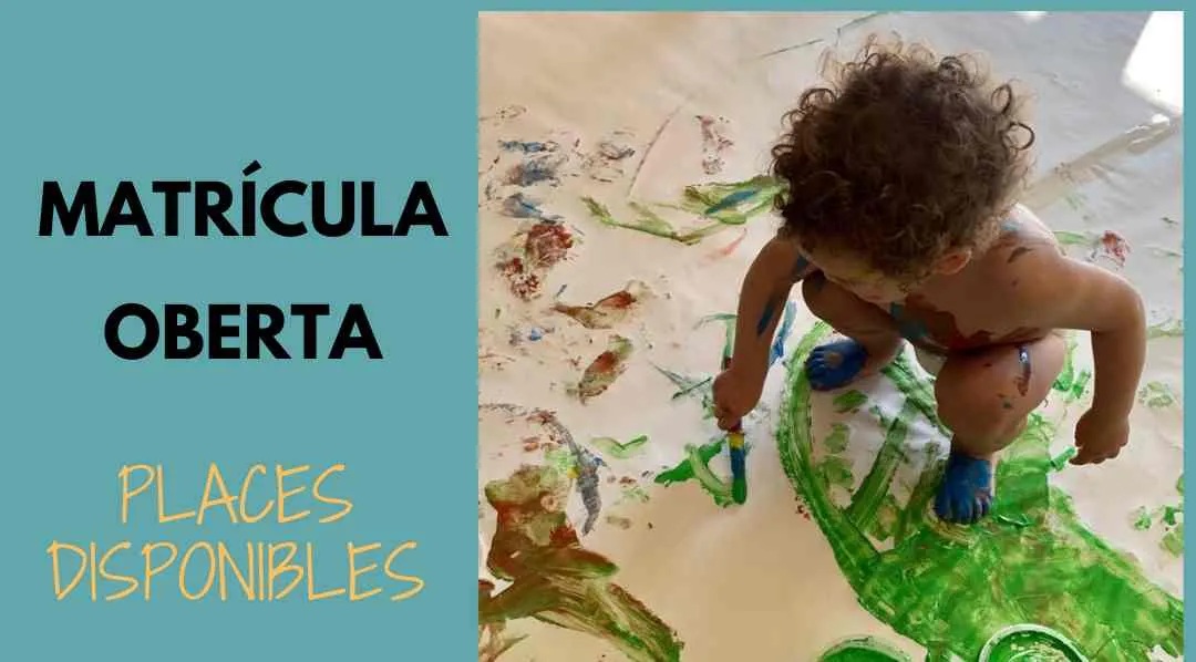 L'Escola Bressol Marinada informa que hi ha places lliures per aquest curs
