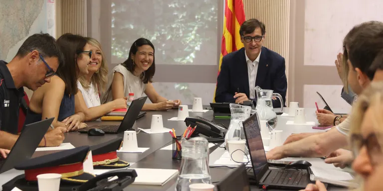 Illa demana "no abaixar la guàrdia" tot i que Catalunya hagi sortit de la màxima alerta de risc d'incendis