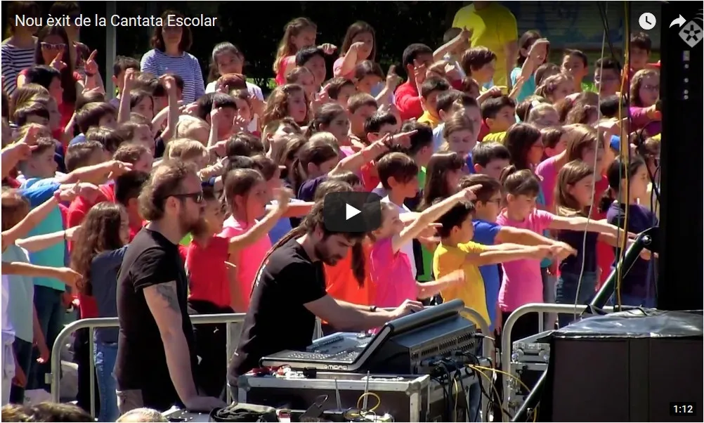 Nou èxit de la Cantata Escolar
