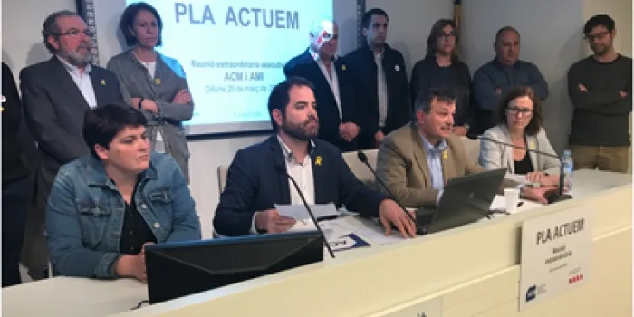 Diversos alcaldes i alcaldesses posaran en marxa una campanya per donar testimoni a Espanya i a Europa dels fets de l’1-O