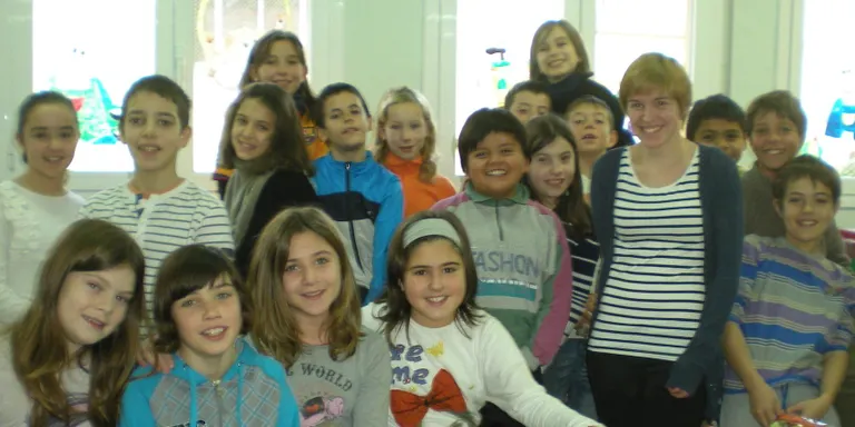 L'escola Pau Claris incorpora una auxiliar de conversa en anglès