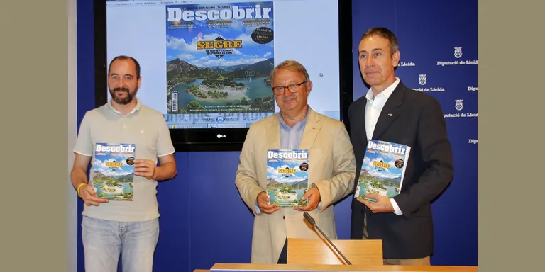Presentat a la Diputació de Lleida l’especial de la revista ‘Descobrir Catalunya’ dedicat al riu Segre