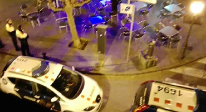Dos detinguts en una operació policial a la plaça del Casino 
