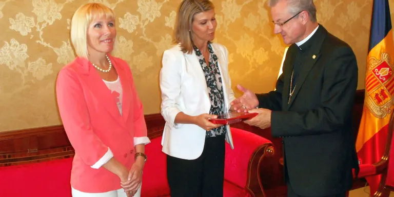 Primera visita a la Seu i Andorra de la nova delegada de l'Estat a Catalunya