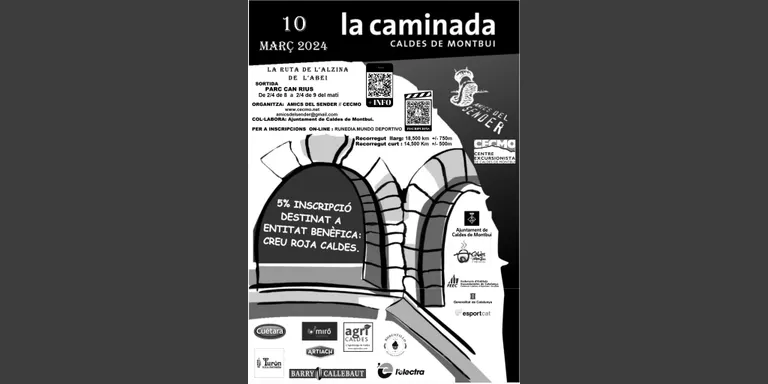 Aquest diumenge es durà a terme la 22a edició de la Caminada de Caldes