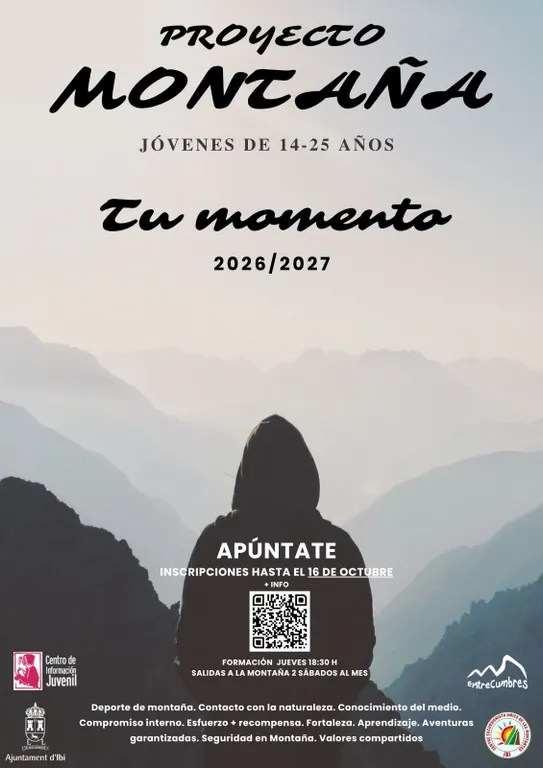 Se pone en marcha en Ibi el “Proyecto Montaña”, destinado a jóvenes que quieran disfrutar de un deporte integral de montaña