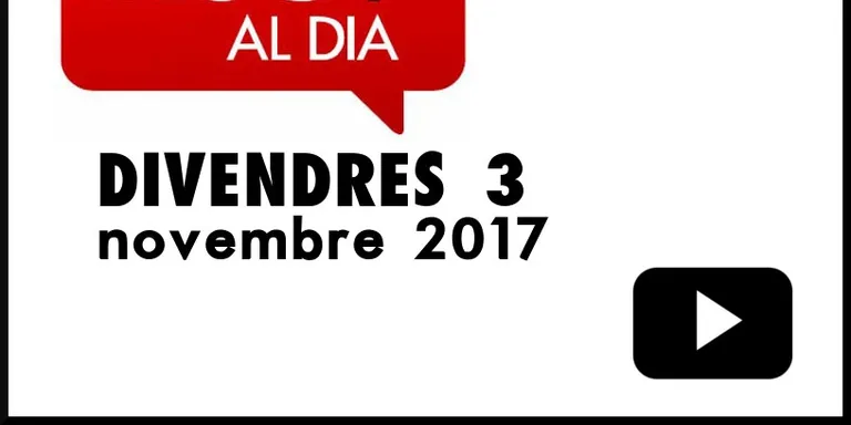RUBÍ AL DIA divendres 3 NOVEMBRE 2017