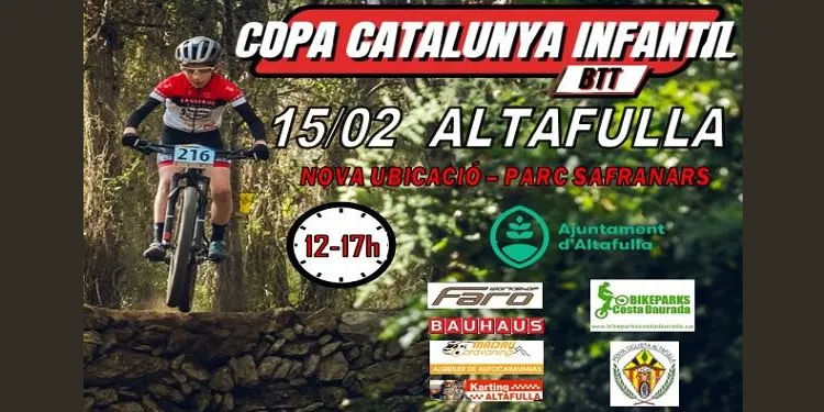 Menys d’un mes per inscriure’s a la Copa Catalunya de BTT Infantil d’Altafulla