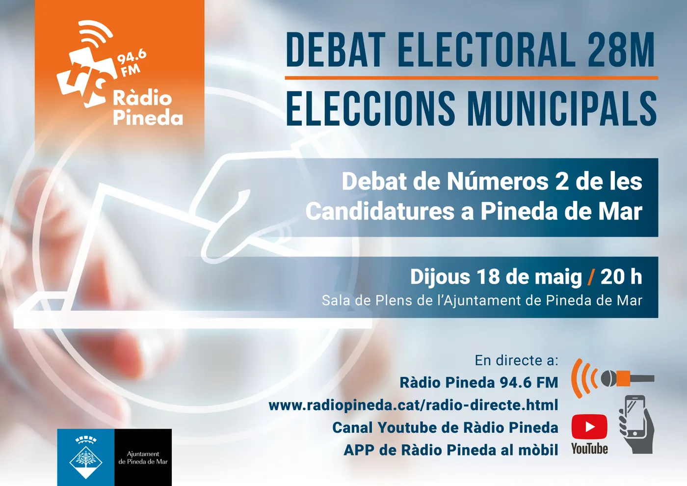 Dijous arriba el Debat de Números 2 de Pineda
