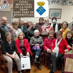BINGO SOLIDARI amb la Marató al Casal Municipal de la Gent Gran de Sant Pere de Riudebitlles. - episode art