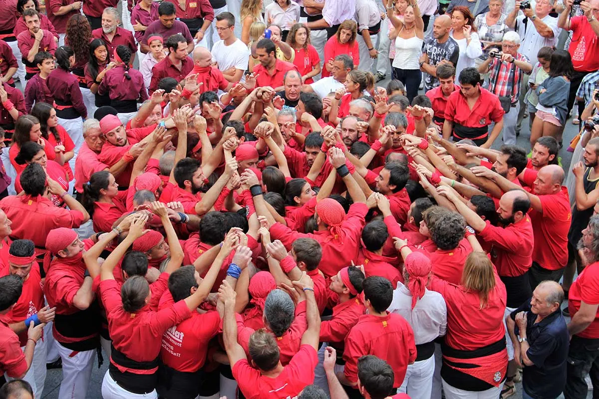 Els Castellers de l'Alt Maresme volen bastir el 5d7 per la Festa Major