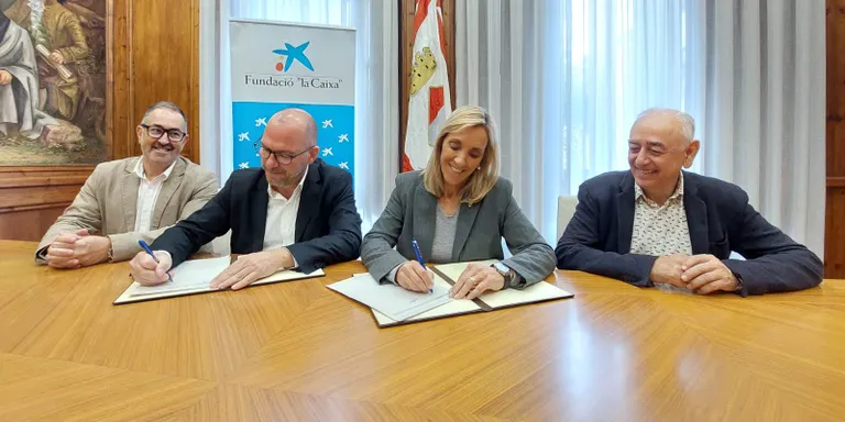 Conveni entre la Fundació Ciutat de Valls i la Fundació “la Caixa”