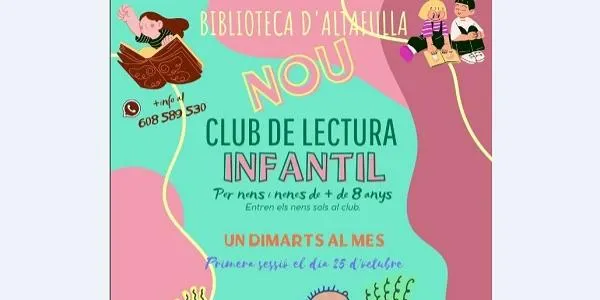 La Biblioteca d'Altafulla posa en marxa un club de lectura infantil