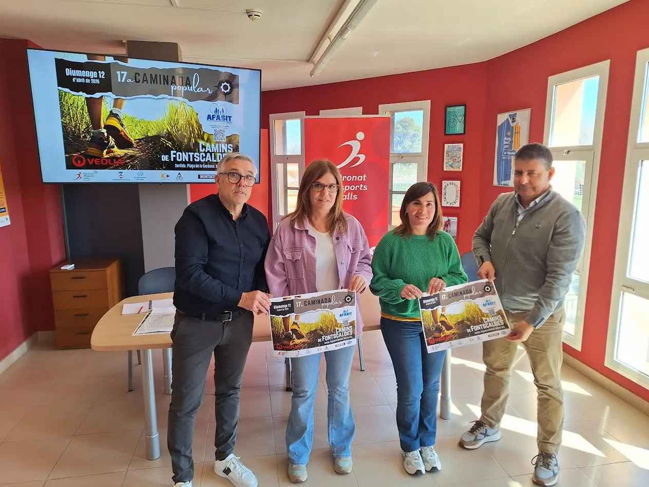 La Caminada Popular del Patronat Municipal d’Esports es farà el 12 d’abril