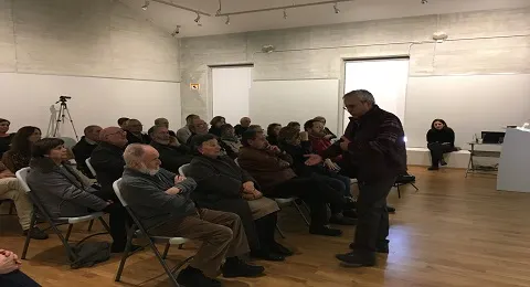 LA CONFERENCIA DE AYER EN ARMA PLAZA TRATÓ SOBRE AMBROSIO SASETA