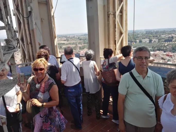 Visites solidàries al campanar pel Festival de Música de Santes Creus