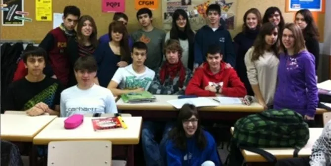 Alumnes de La Salle i padrins de La Seu participen en el projecte 'Tots som joves, tots som grans'