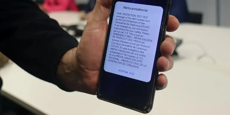 El Ministeri de l’Interior detecta i corregeix l’error que va impedir l’enviament massiu d’alertes