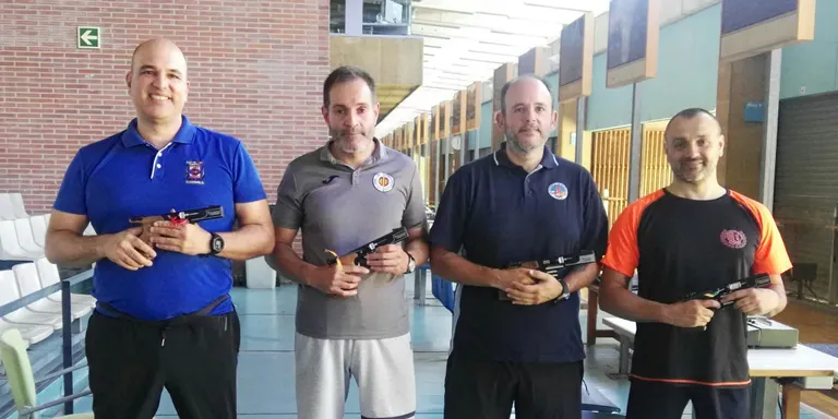 Jordi Balañá, quart classificat al Campionat de Catalunya de Pistola de Velocitat