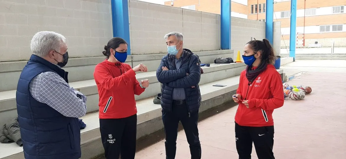 Reunió de seguiment del Programa Esportiu Futbolnet a Valls