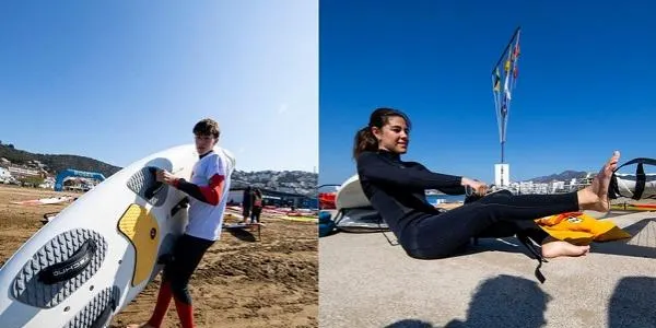 Els regatistes del CM Altafulla debuten en el Campionat de Catalunya de Windsurf