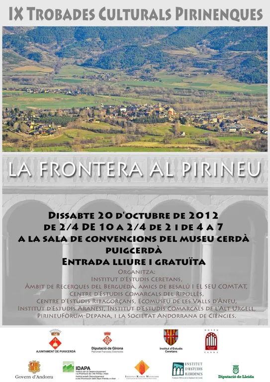 Puigcerdà acollirà les IX Trobades Culturals Pirinenques