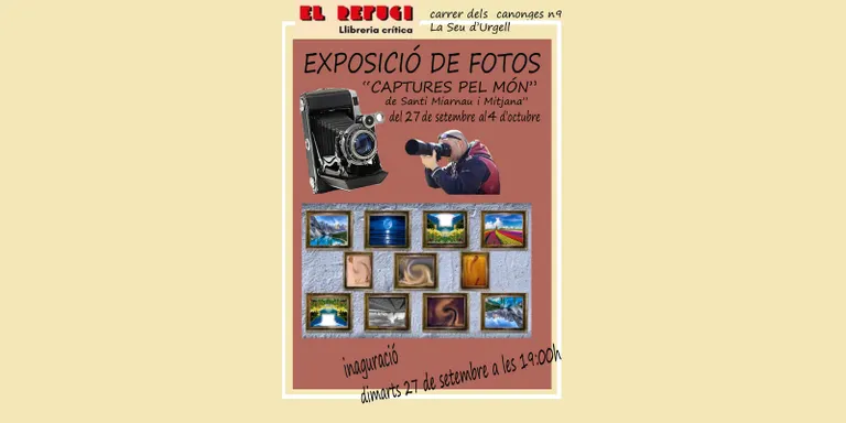 Santi Miarnau presenta l'exposició 'Captures pel món'