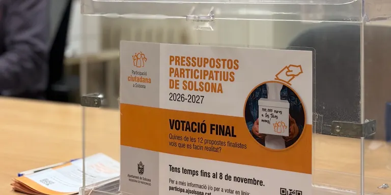 Avui s’obre la votació final dels pressupostos participatius de Solsona