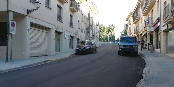 Enllestits els treballs d’asfaltat del carrer Mossèn Miquel Amorós d’Altafulla
