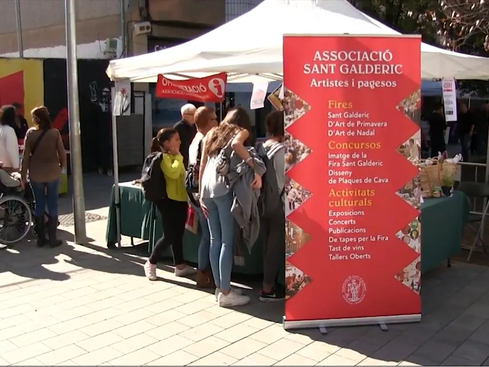 El temps i la participació acompanyen la 22ena Fira de Sant Galderic