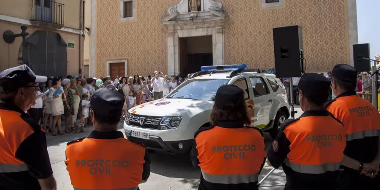 Els voluntaris de Protecció Civil, Creu de Sant Jordi