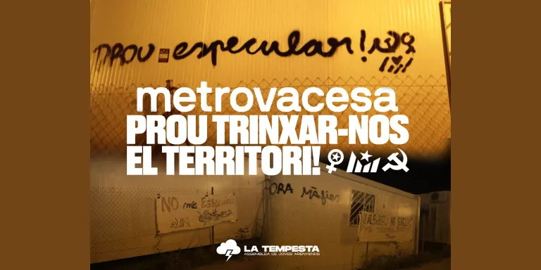 La Tempesta continua denunciant l’especulació immobiliària a Arenys de Mar