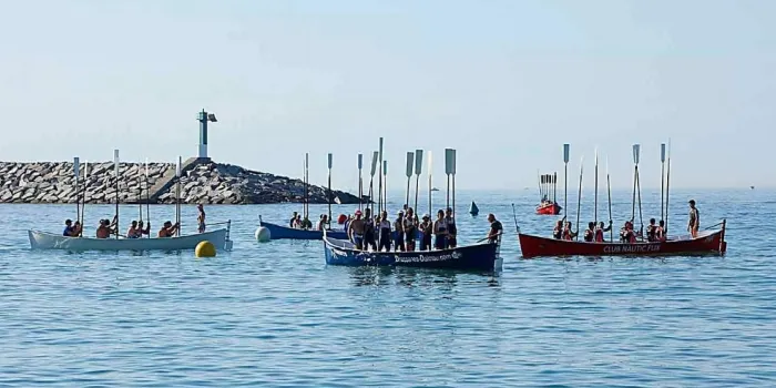 Èxit de la primera regata de la Lliga Catalana de Llagut disputada a Arenys