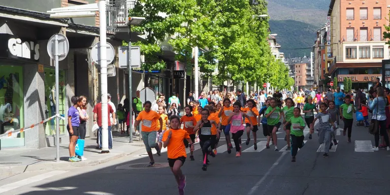 Alta participació al 37è Cros de Primavera de la Seu