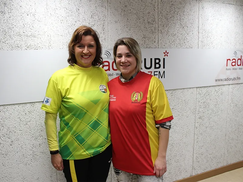 Ana M. Lora i Lorena Pueyo son  les capitanes de l'Olímpic i el Veinti