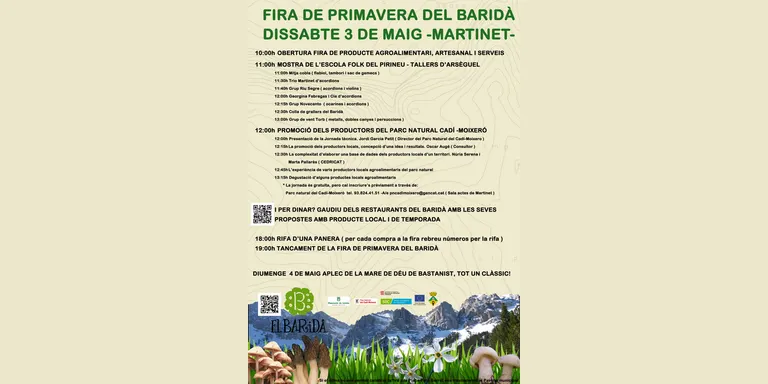 Martinet acull un any més la Fira de Primavera del Baridà