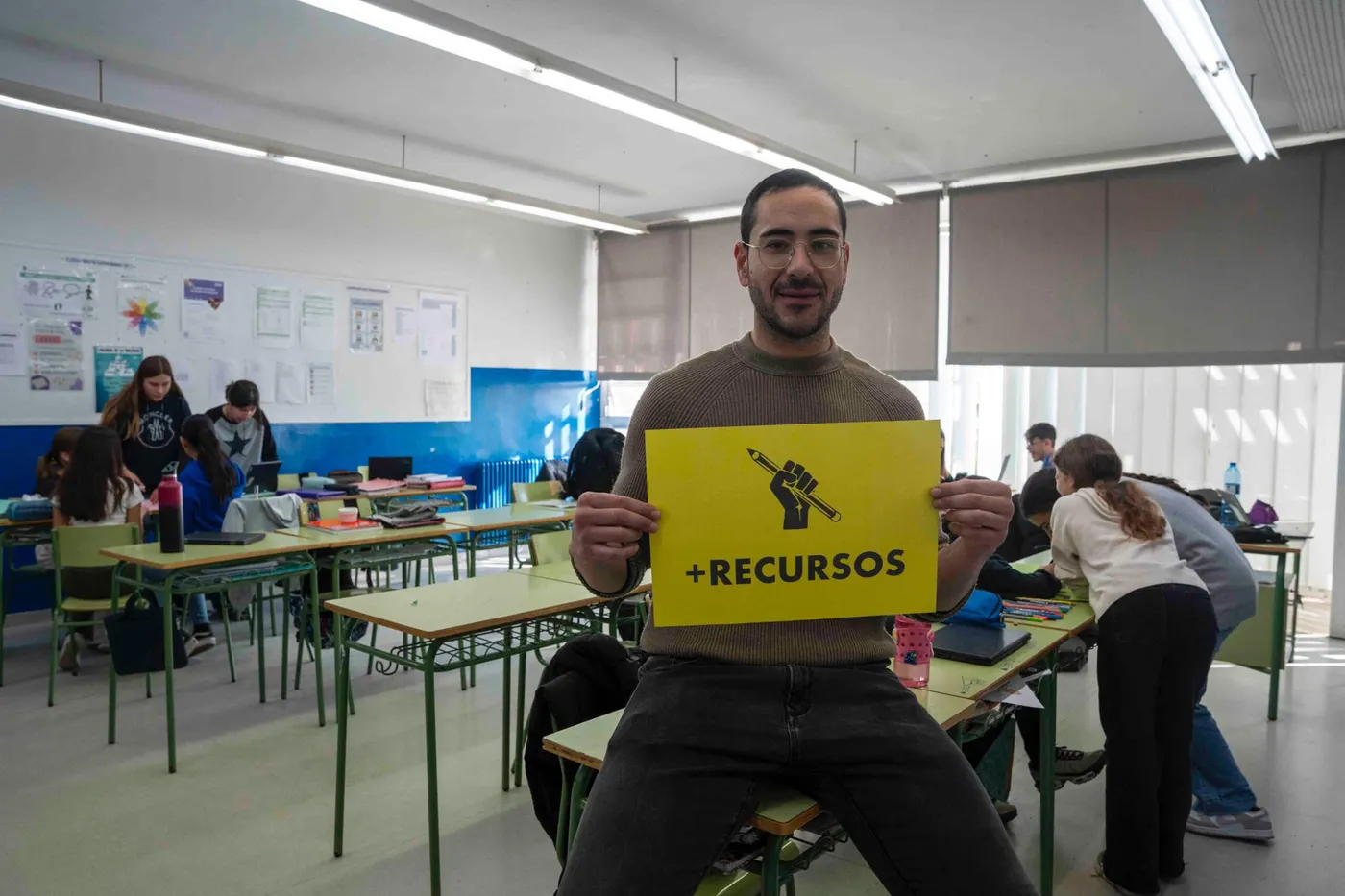 Seguiment important de la vaga educativa al Morell