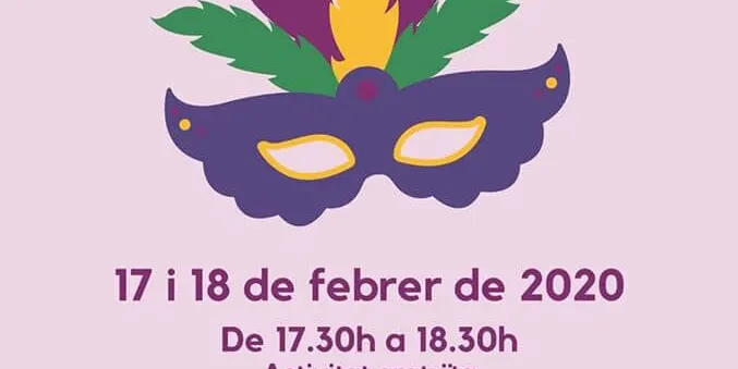 Taller màscares a l'Espai Cívic