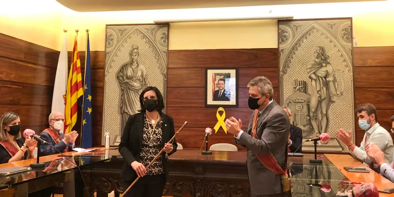 Judit Gisbert es converteix en la primera alcaldessa de Solsona amb la voluntat que el fet de ser dona "no sigui una llosa, sinó un motiu més per tirar endavant"