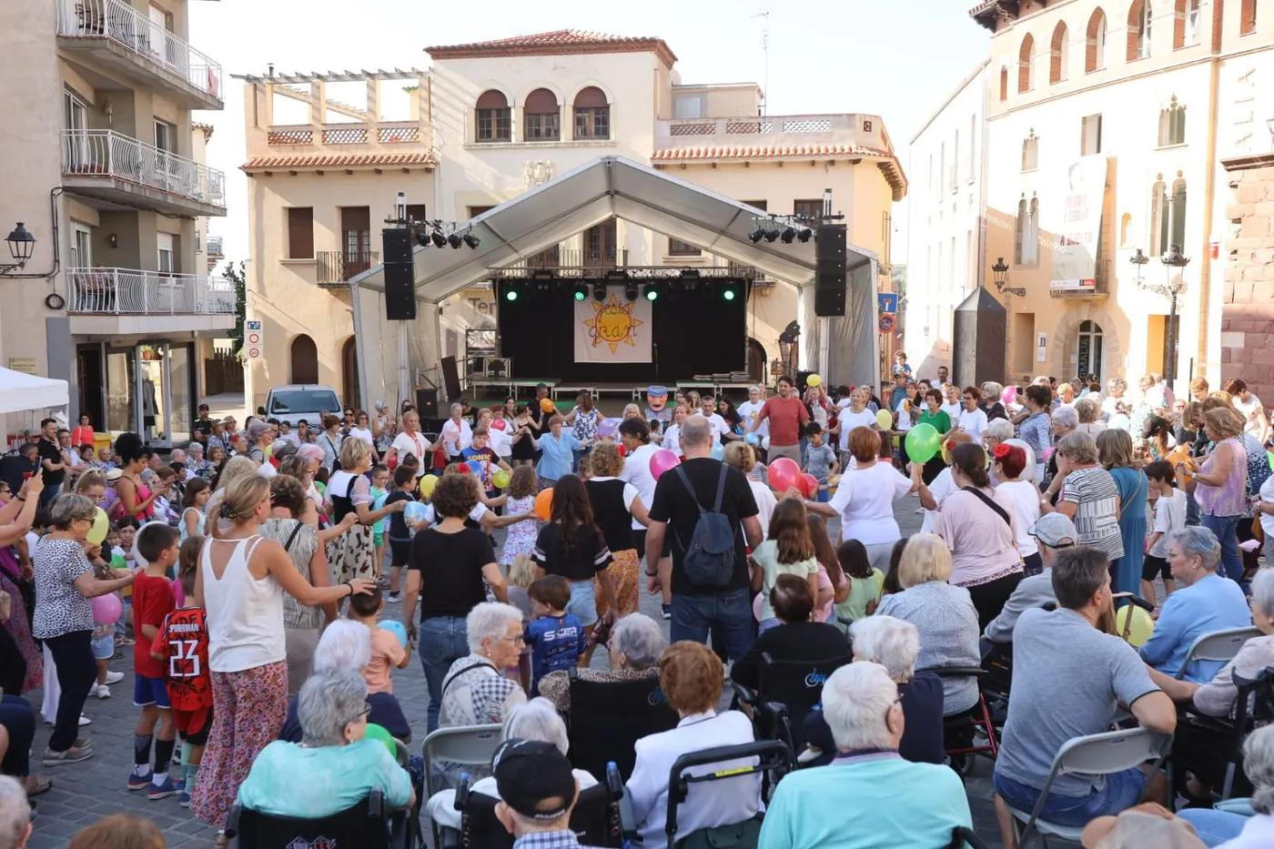 Èxit de públic en una festa major 2023 amb clima primaveral