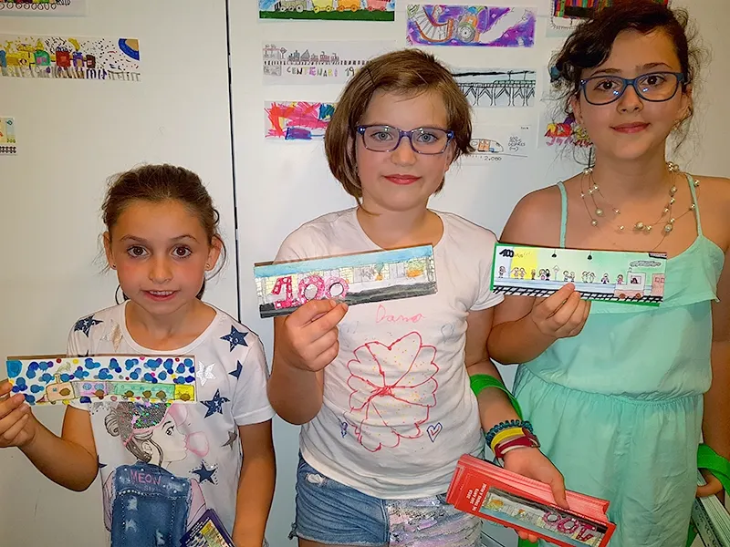 Anna Maria García, Dana Palop i Emma Martín, tres de les guanyadores del Concurs de Punts de Llibre