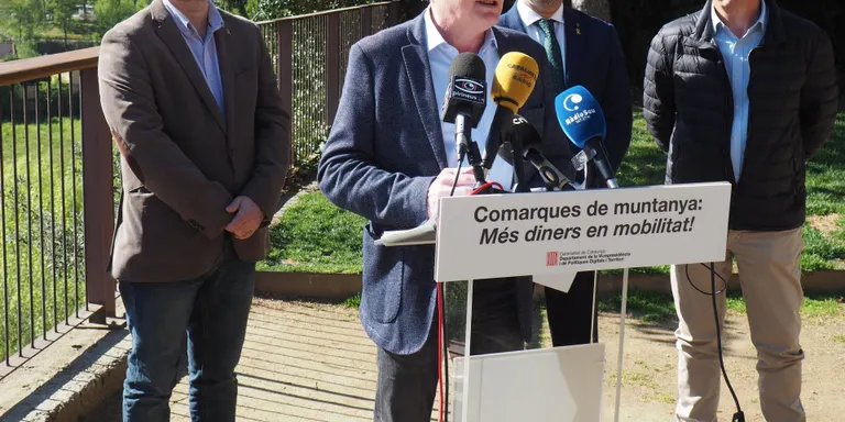 El Departament de la Vicepresidència destina prop de 9 milions d'euros a millora d'accessos i camins en nuclis de muntanya