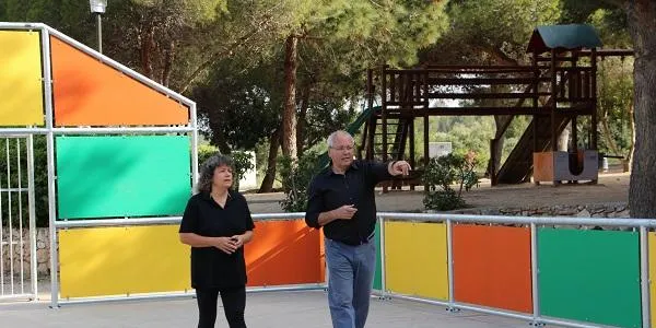 El Parc dels Avellaners estrena porteries de futbol, taula de ping-pong i zona de pícnic