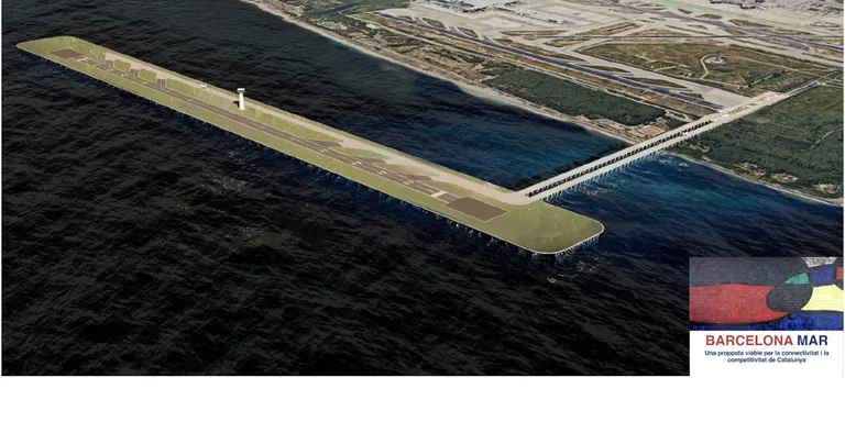 El Parlament rebutja ampliar l’aeroport del Prat amb una pista marítima