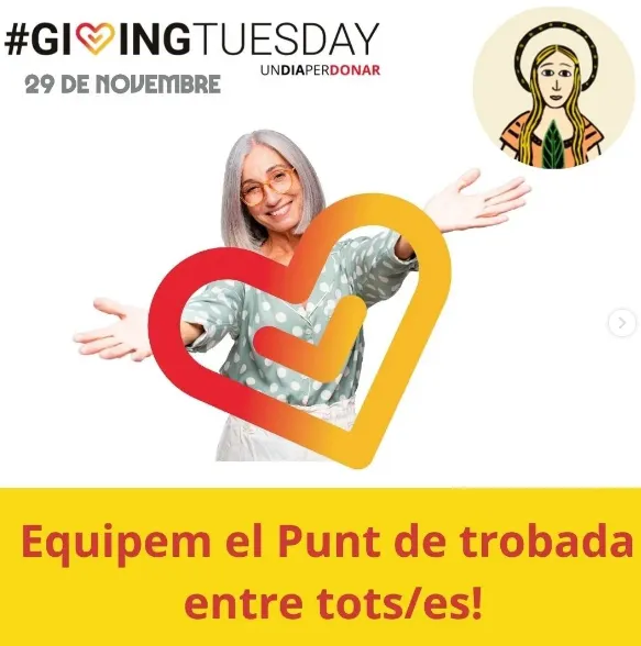 La Fundació Santa Susanna participa al Giving Tuesday, la resposta solidària al Black Friday i el Cyber Monday