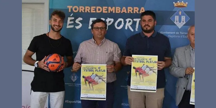 La Fase Final del Campionat de Catalunya de Futbol Platja arriba a Torredembarra