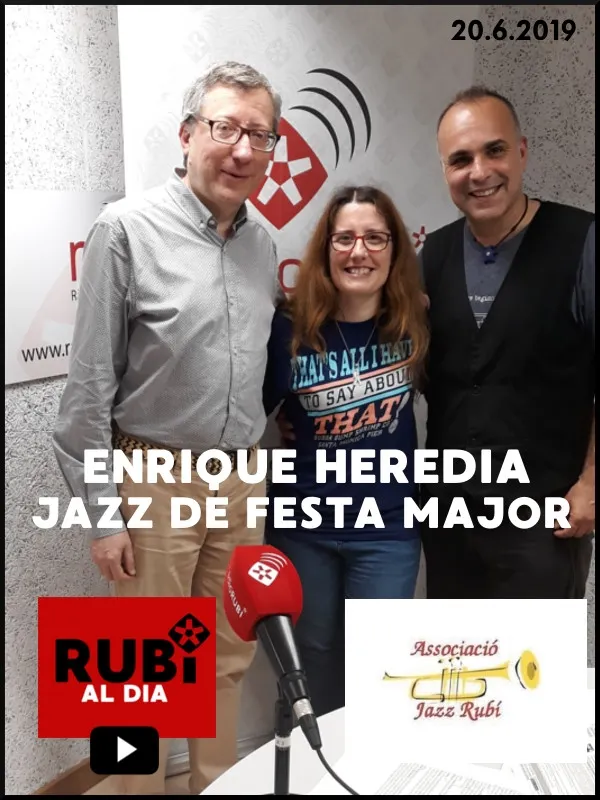 ENRIQUE HEREDIA Conciertos 'A la Fresca' de Jazz Rubí